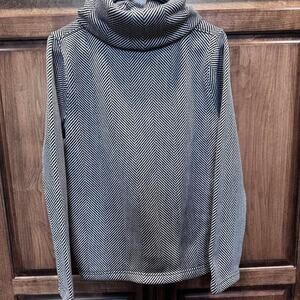 J.Crew Size Medium Long-sleeve funnel neck pullover, turtleneck